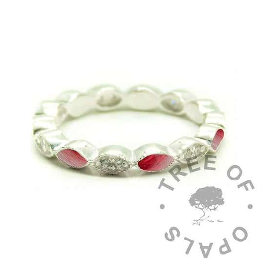 Marquise Crystal Blood Ring