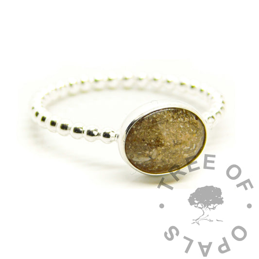 Cremation Ashes Ring