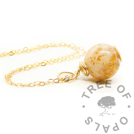 Gold Breastmilk Orb
