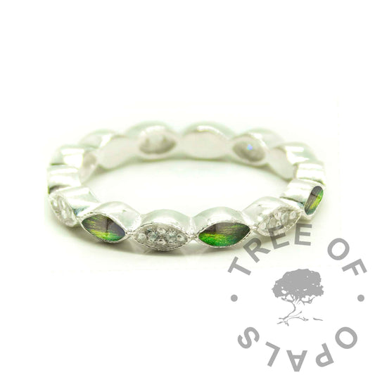 Marquise Crystal Hair Ring