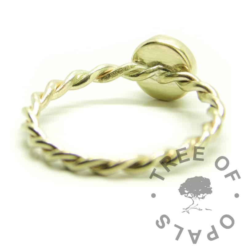 Solid Gold Blood Ring