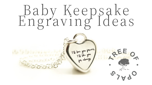Baby Keepsake Engraving Ideas