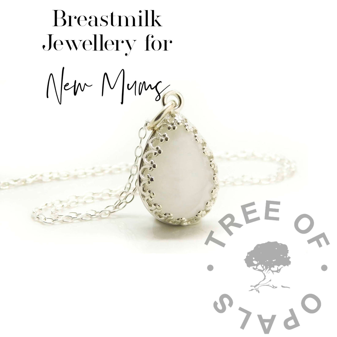 Breastmilk Jewellery for New Mums
