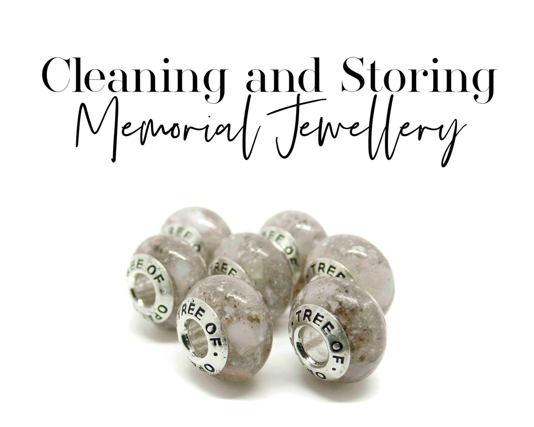 Cleaning and Storing Memorial Jewellery