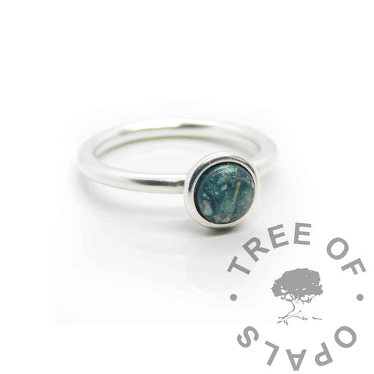 Ayla Cremation Ashes Ring