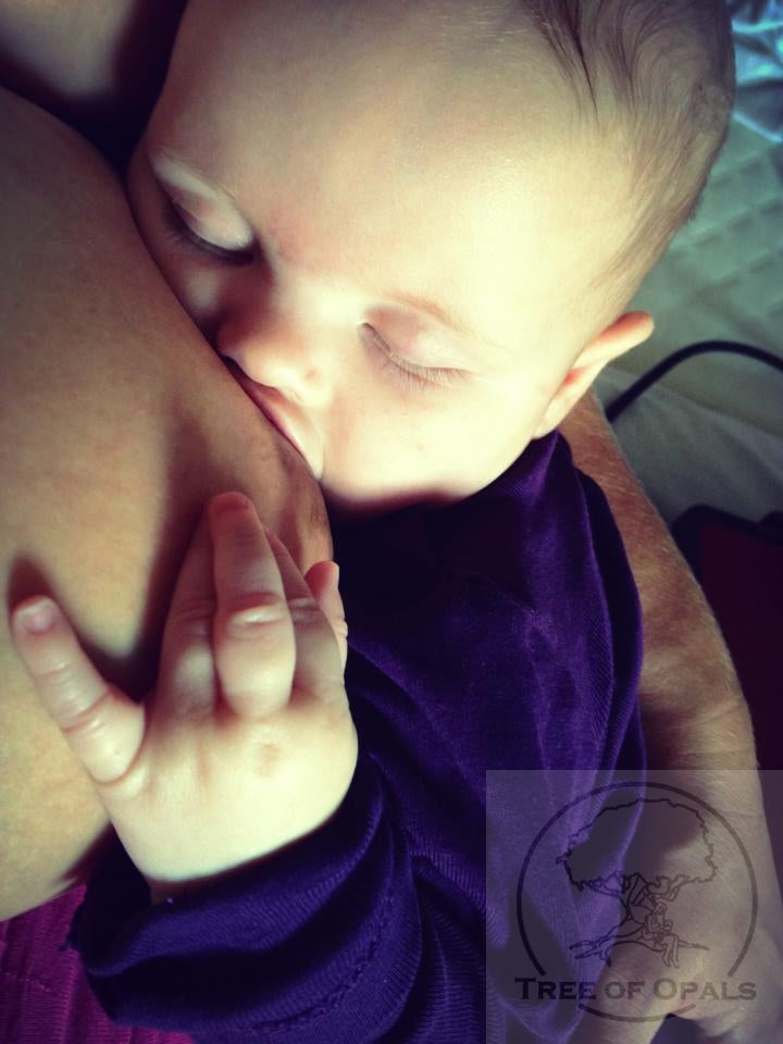 Marquise Crystal Breastmilk Ring