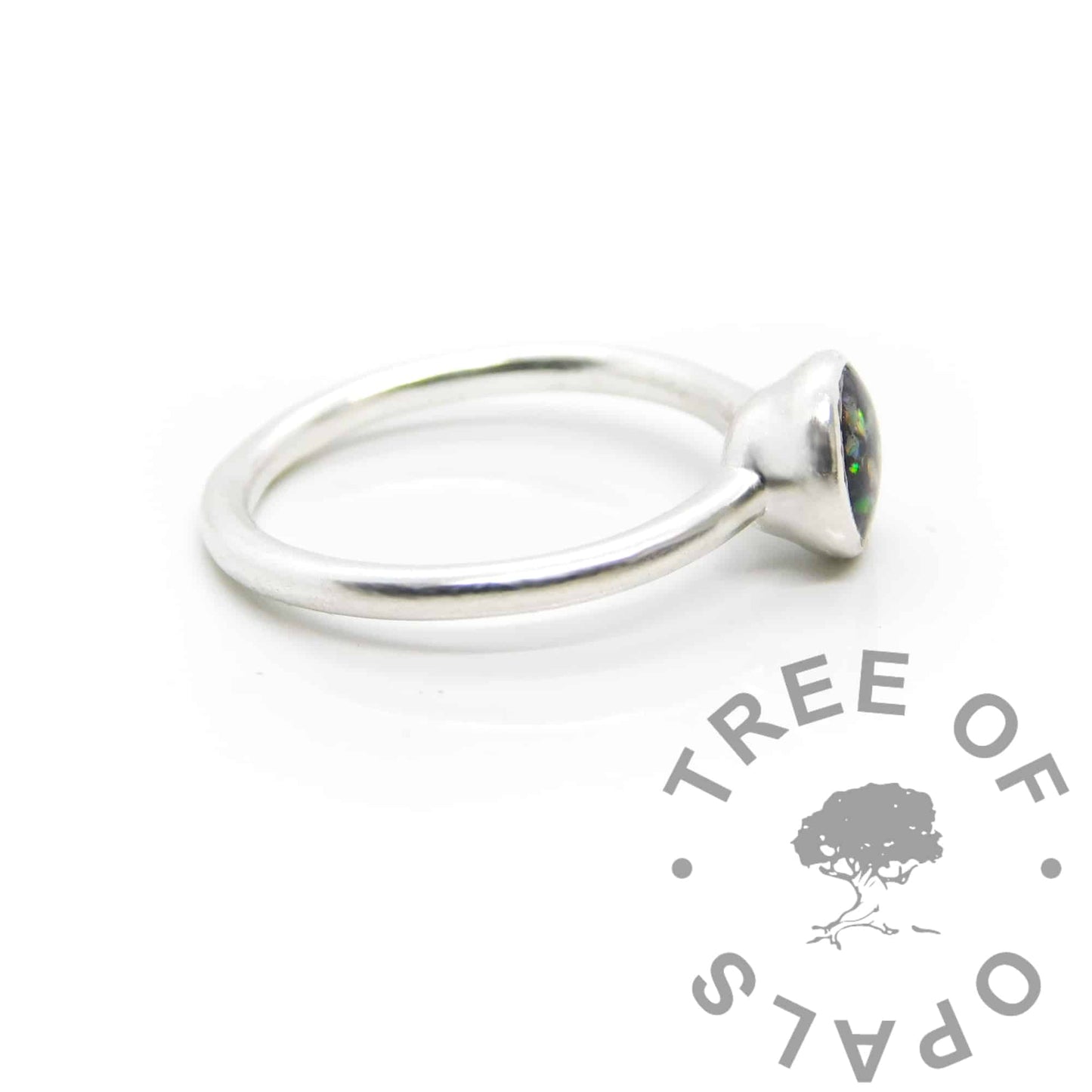 Ayla Lock of Hair Ring
