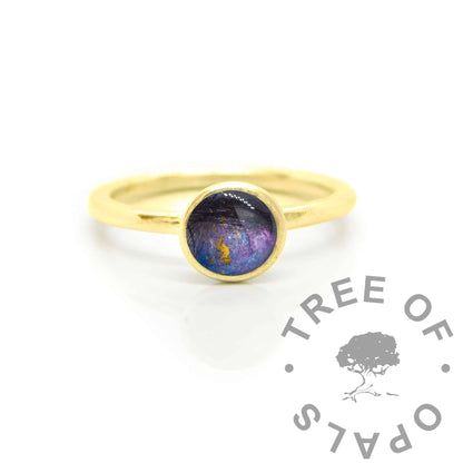 Gold Ayla Hair Ring