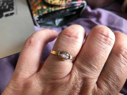 Solid Gold Hair Ring