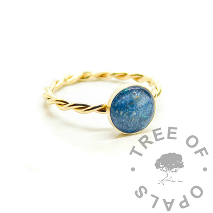 Gold Filled Ashes Ring