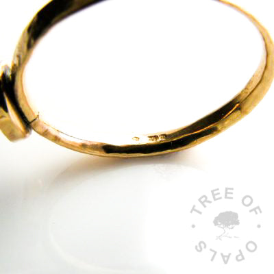Gold Umbilical Cord Ring