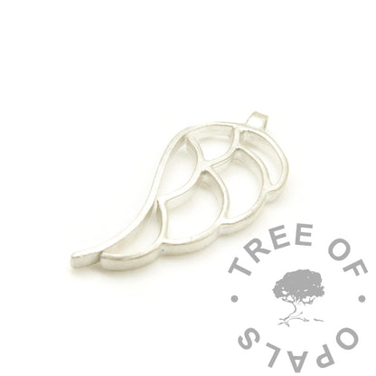 Open Angel Wing Necklace