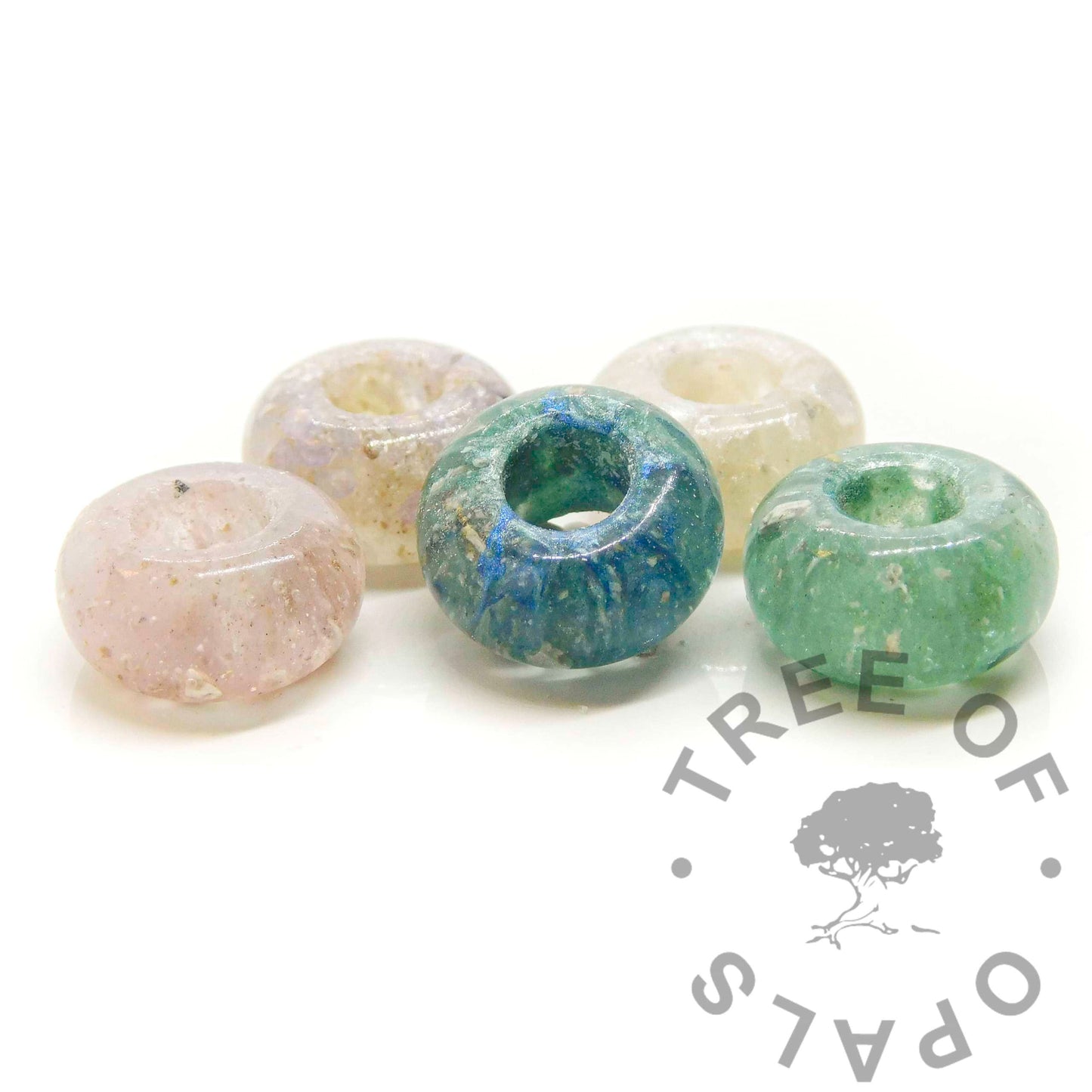 Gold Cremation Ashes Bead
