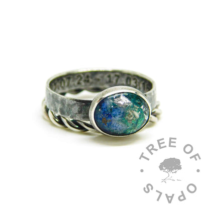 Cremation Ashes Ring