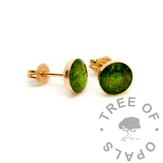 Gold Stud Earrings