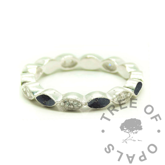 Marquise Crystal Blood Ring