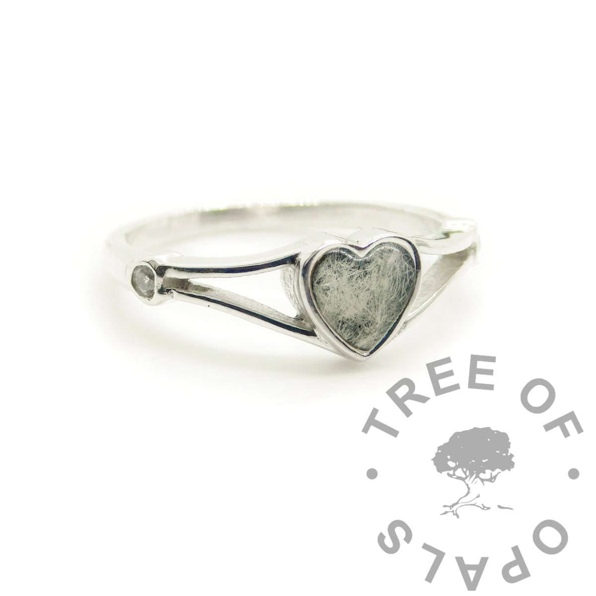 Lexi Hair Heart Ring
