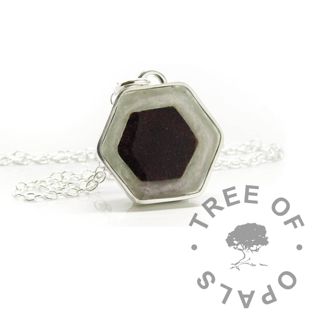 Hexagonal Cord Necklace