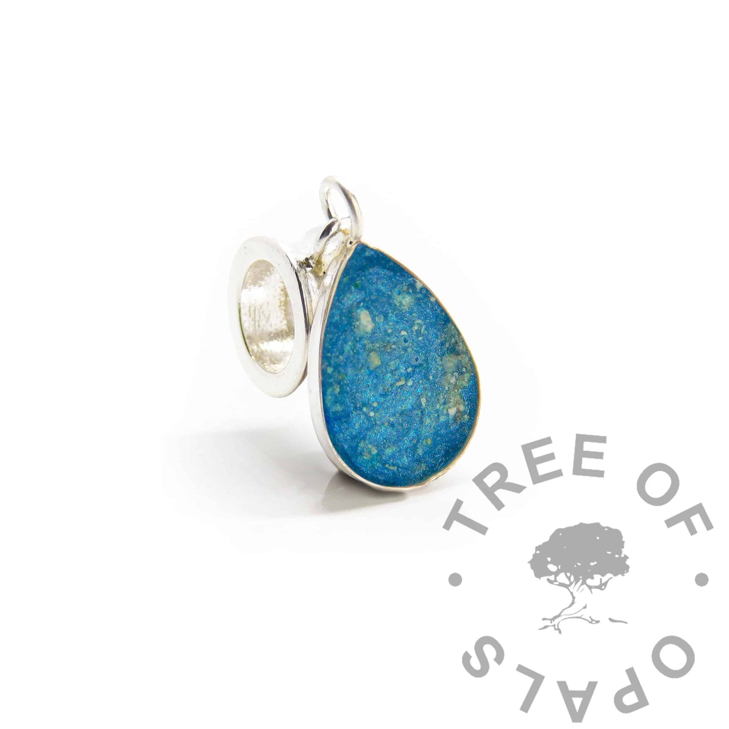 Engravable Ashes Teardrop Necklace