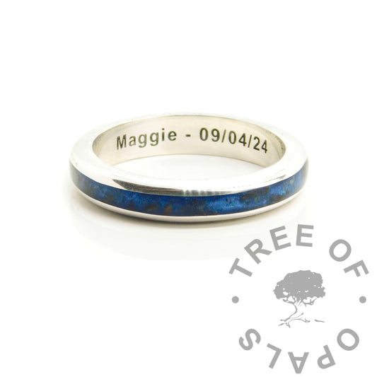 Silver Channel Ring