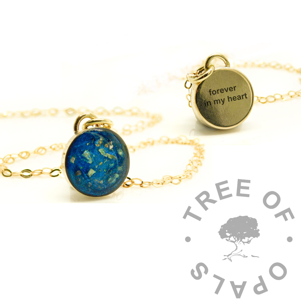 Gold Ash Necklace