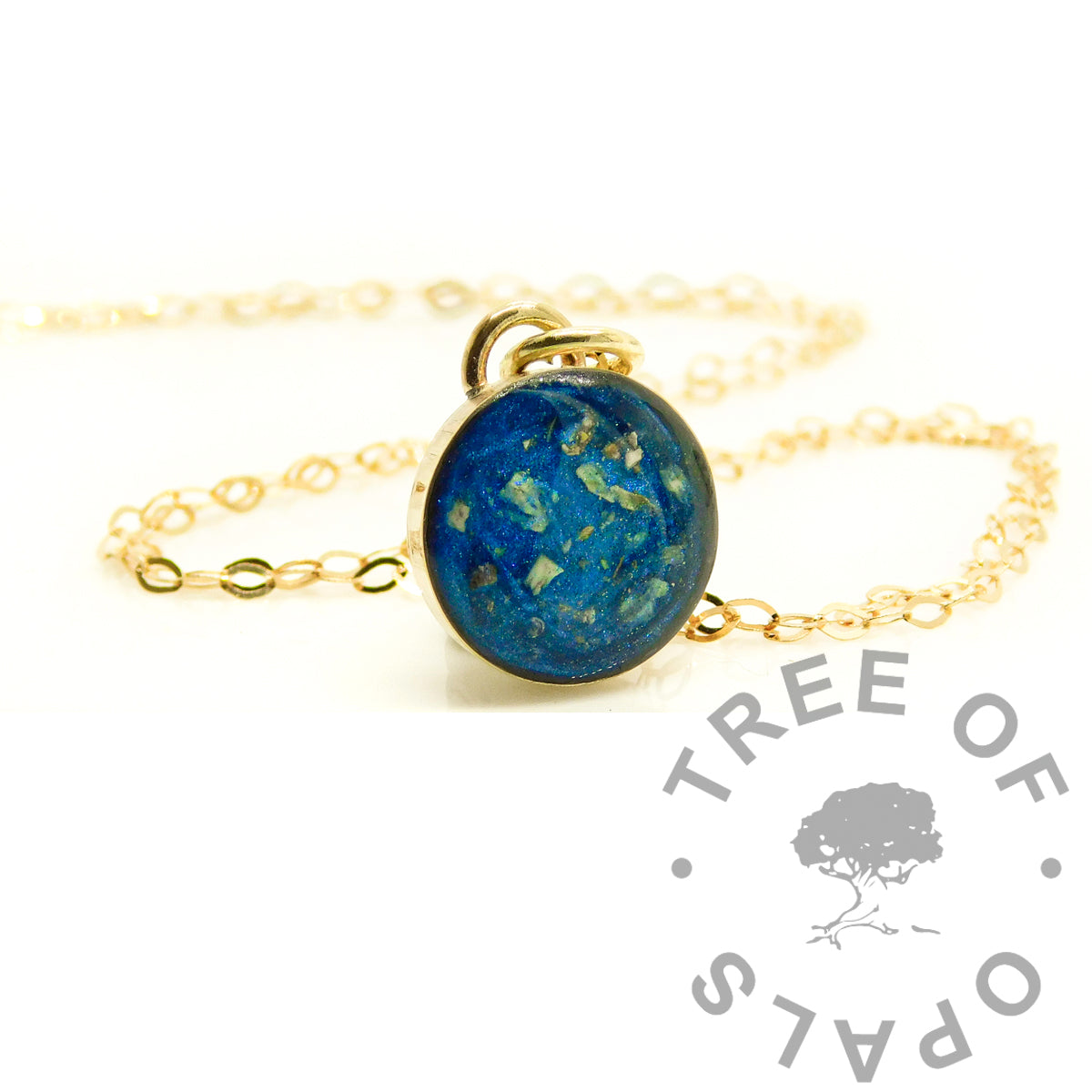 Gold Ash Necklace
