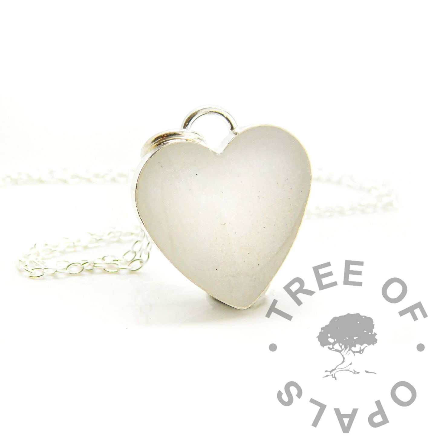 Engravable Breastmilk Heart Necklace