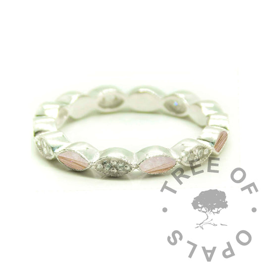 Marquise Crystal Breastmilk Ring