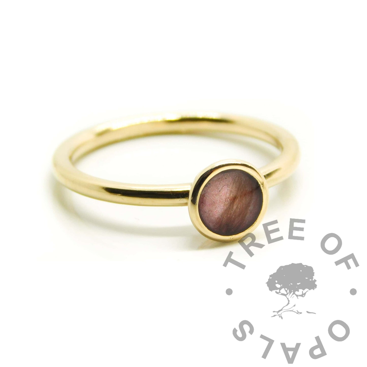 Gold Ayla Breastmilk Ring