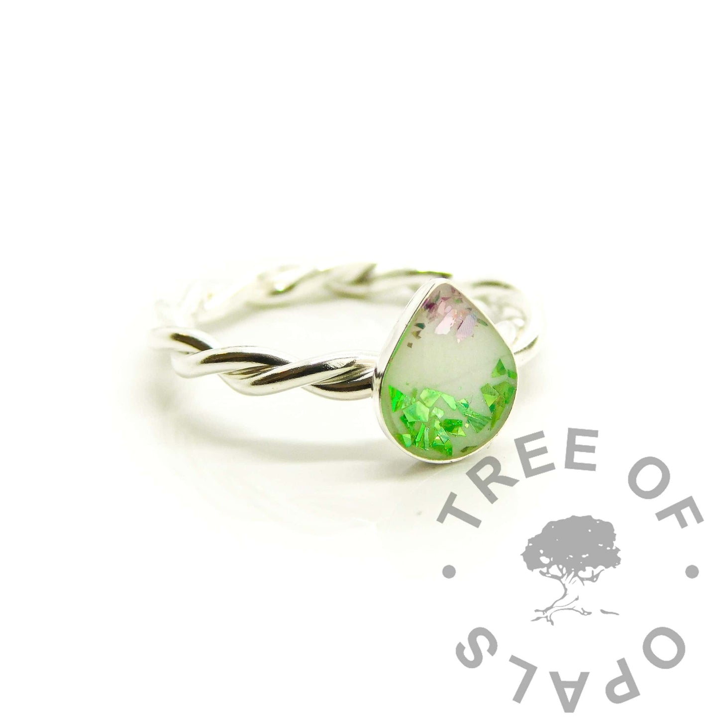 Blood Teardrop Ring