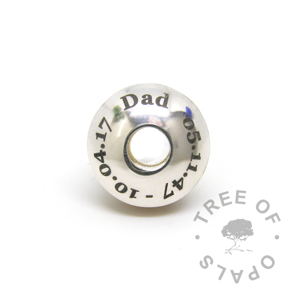 Engravable Bead Washer