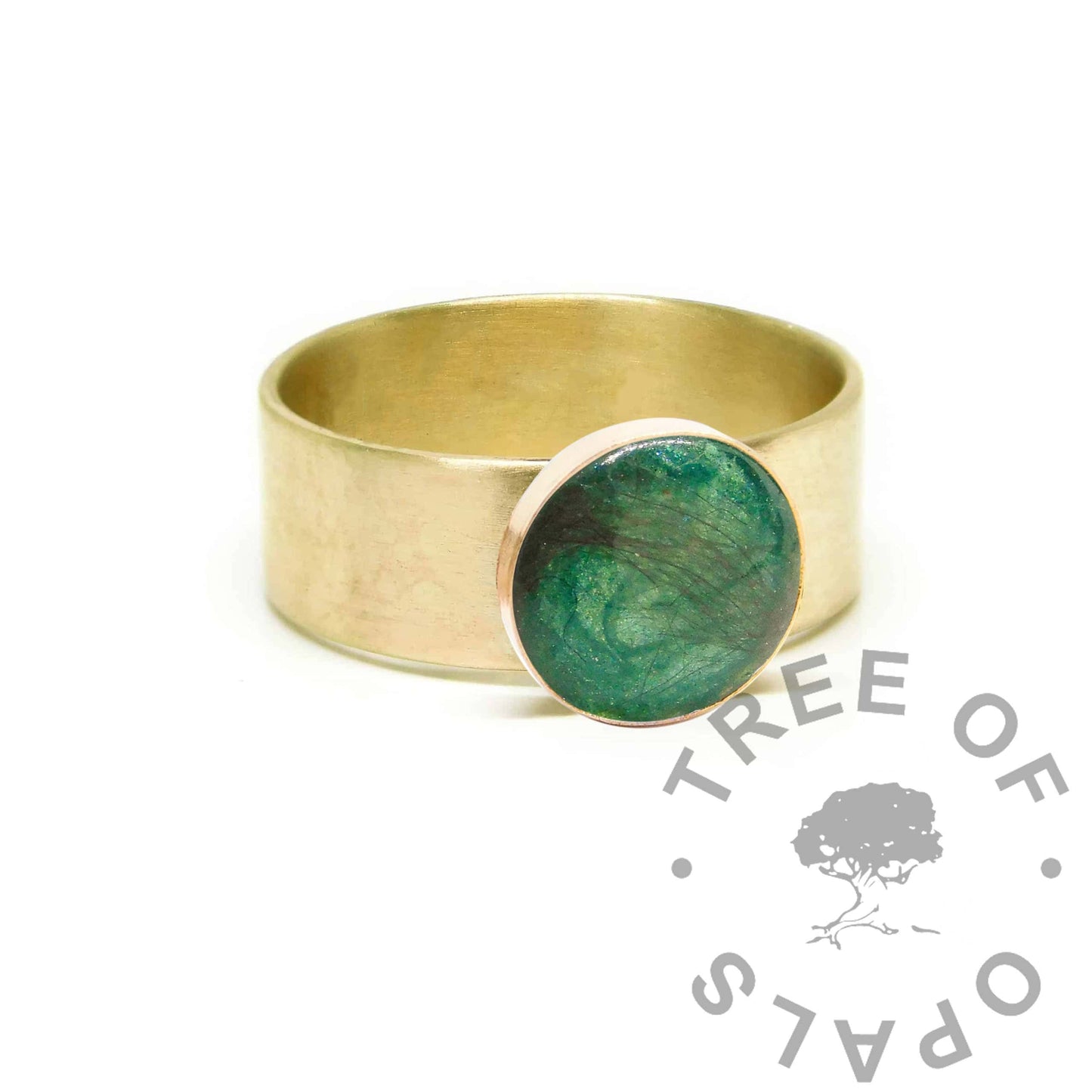Chunky Gold Hair Ring
