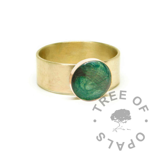 Chunky Gold Hair Ring