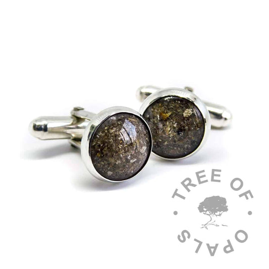 Cremation Ashes Cufflinks