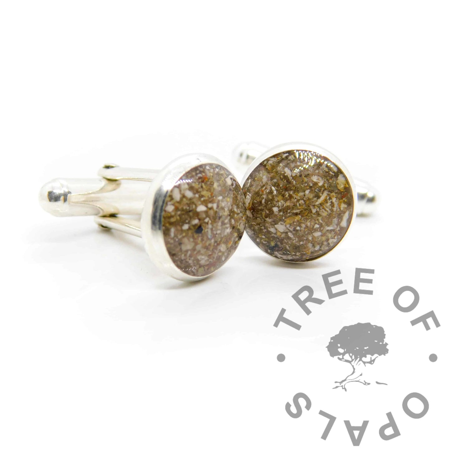 Cremation Ashes Cufflinks