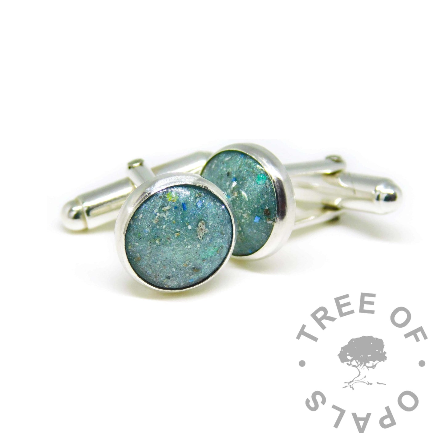Cremation Ashes Cufflinks