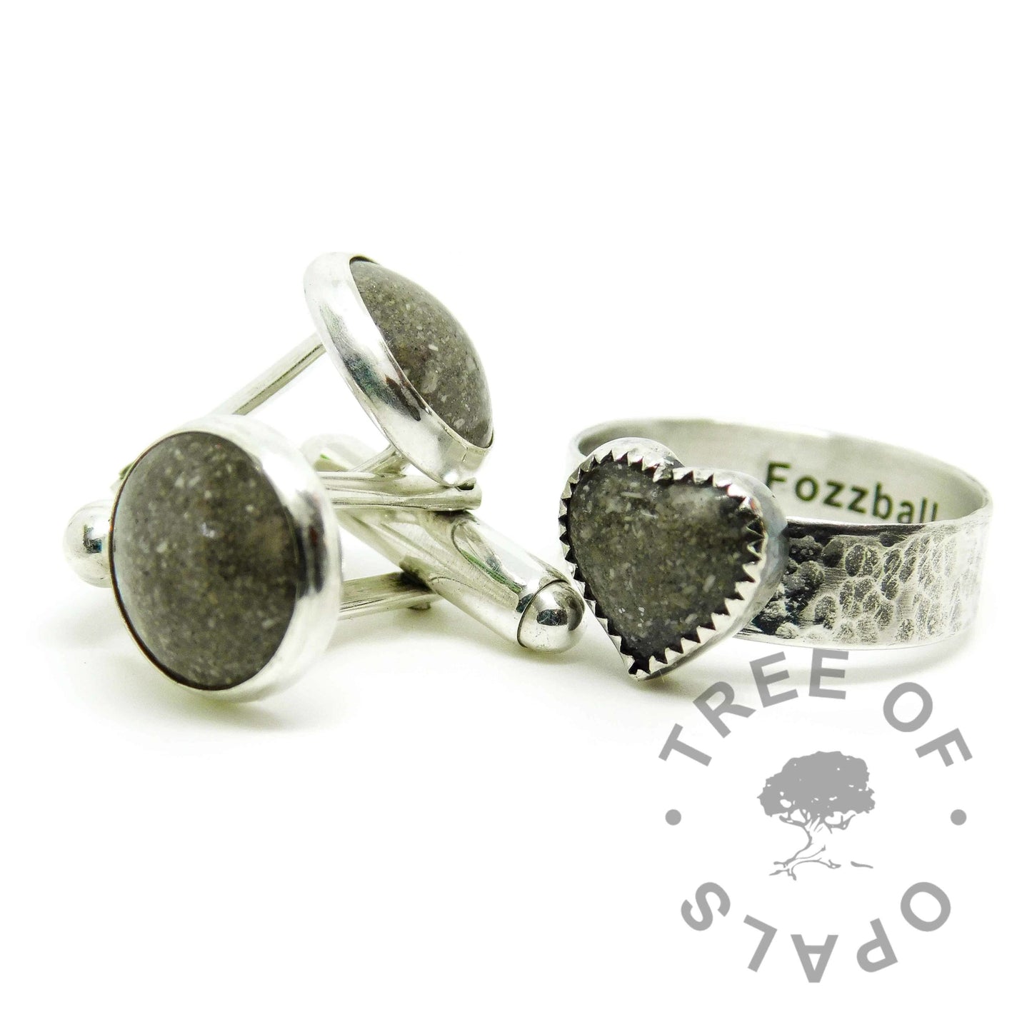 Cremation Ashes Cufflinks