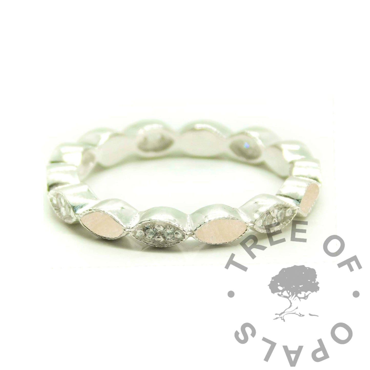 Marquise Crystal Breastmilk Ring