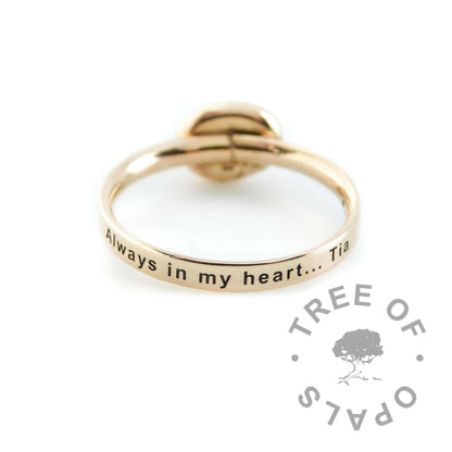Gold Umbilical Cord Ring