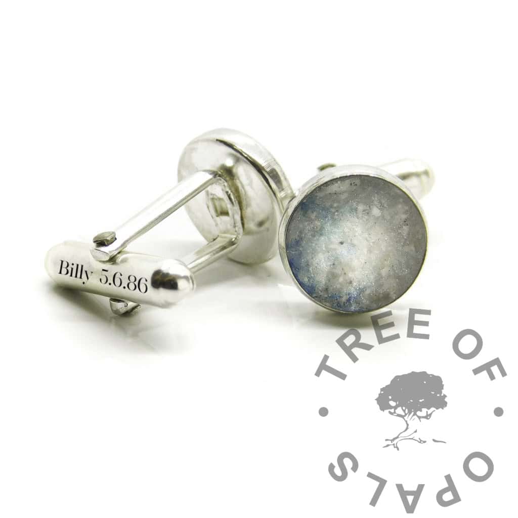 Cremation Ashes Cufflinks