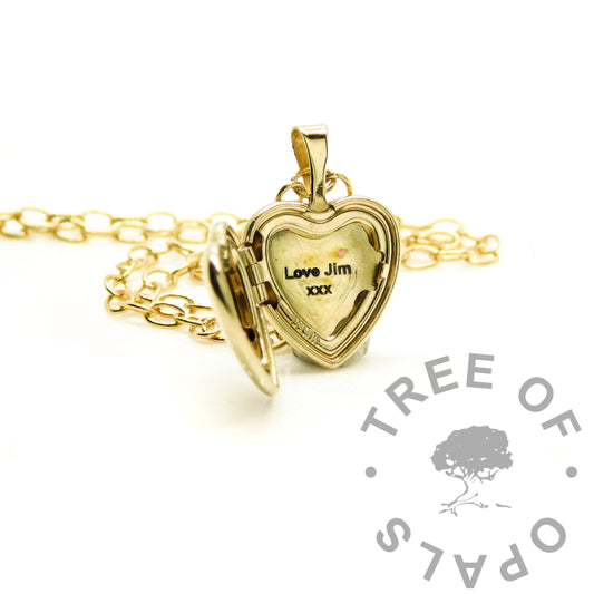 Gold Filled Cord Locket