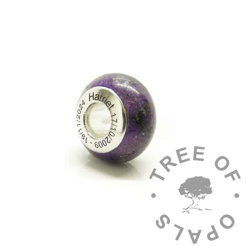 Cremation Ashes Bead
