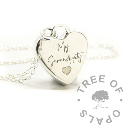 Ashes Heart Necklace