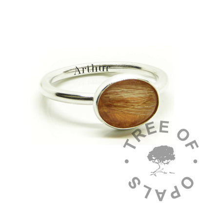 Lock of Hair Ring