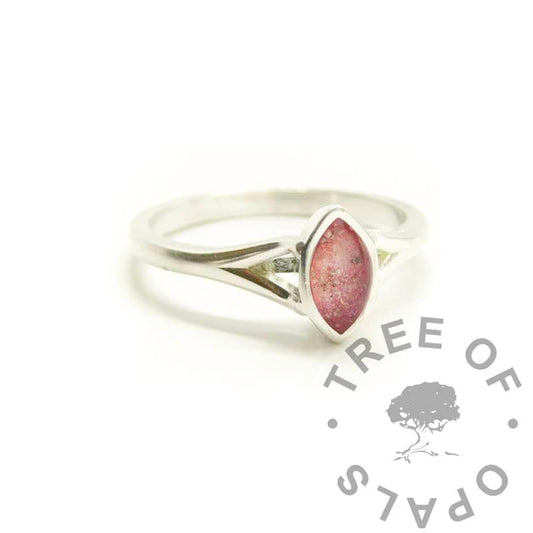 Hannah Cremation Ashes Ring