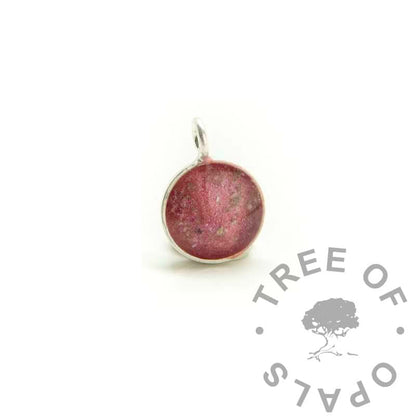 Round Cremains Necklace