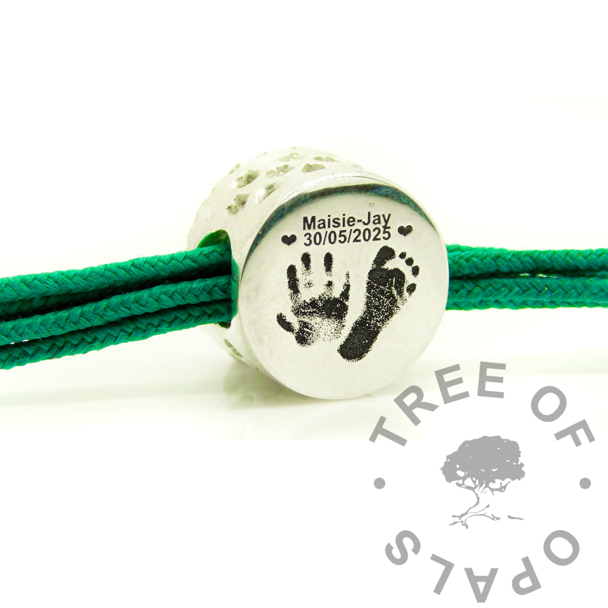 Breastmilk Filled Bead