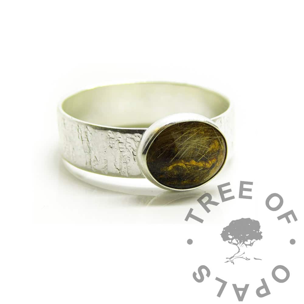Cremation Ashes Ring