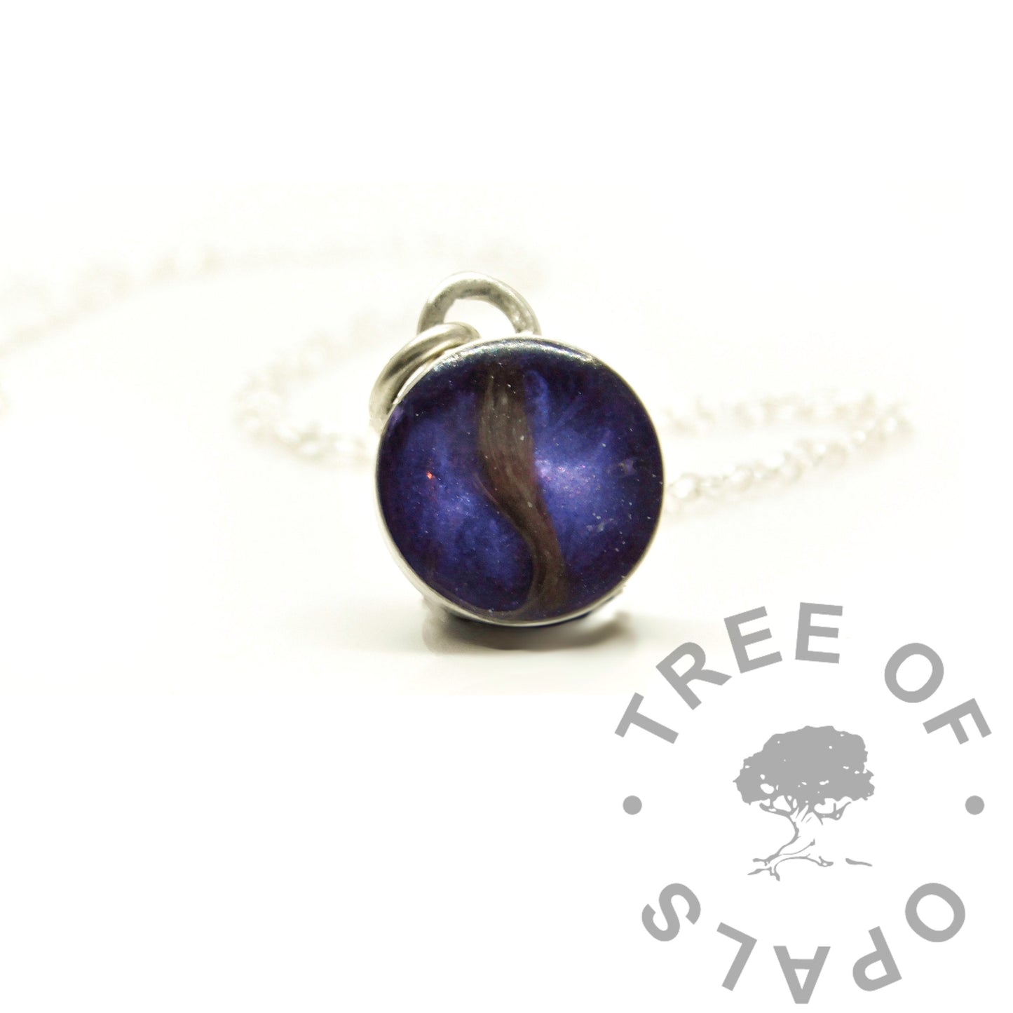 Round Hair Necklace