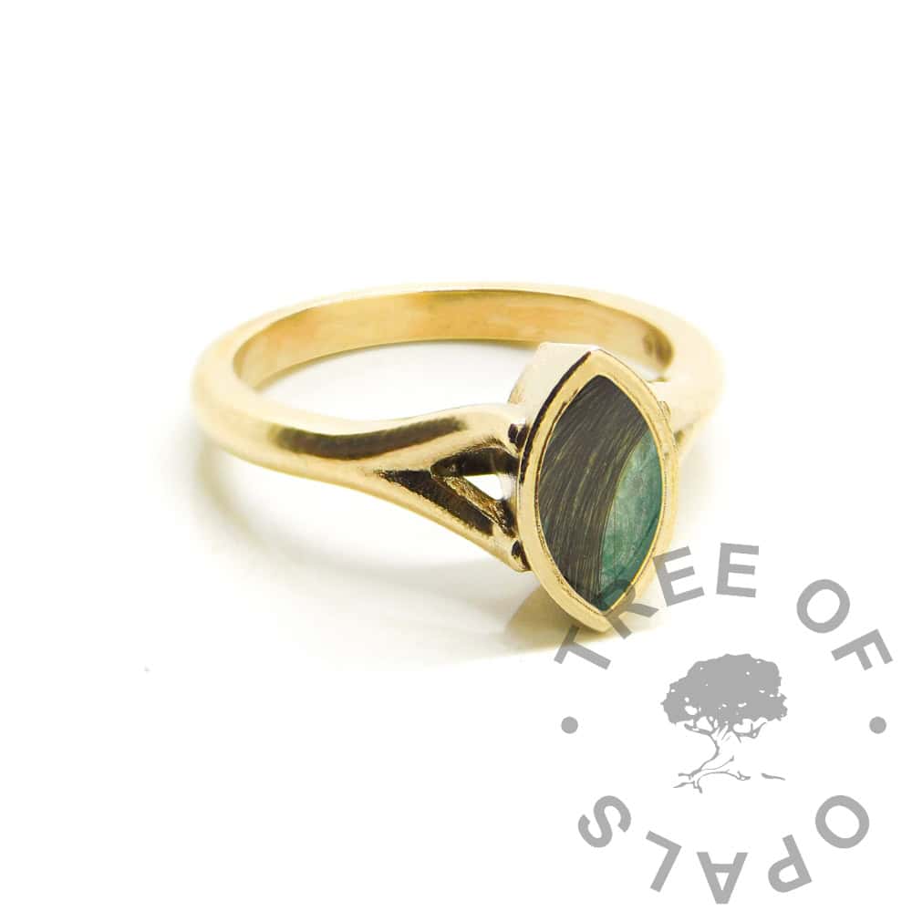 Gold Hannah Hair Ring